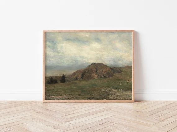 Wild Coast - Instant Digital Download Vintage Oil Painting Art Landscape Seascape Shoreline Coast... | Etsy (US)