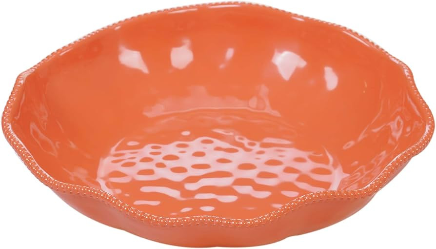 Certified International Perlette Coral Large Bowl 13.75" x 2.75" Servware, Accessories,Hostess Se... | Amazon (US)