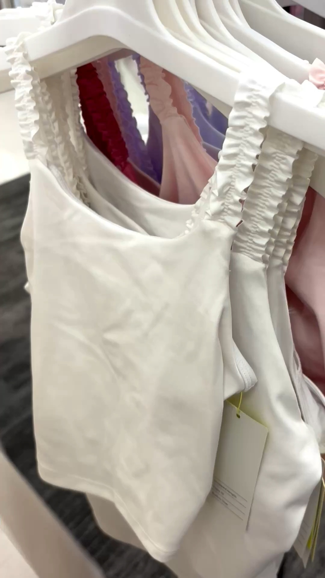 I love these ruffle strap active tanks!

#LTKKids #LTKActive