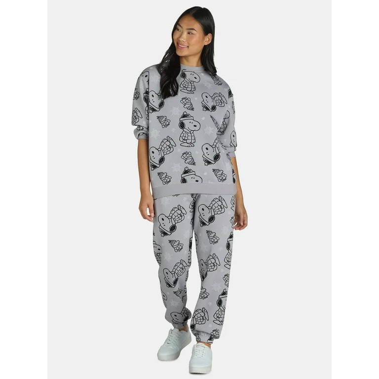 Snoopy Women’s Graphic Sweatshirt, Sizes XXS-XXL - Walmart.com | Walmart (US)