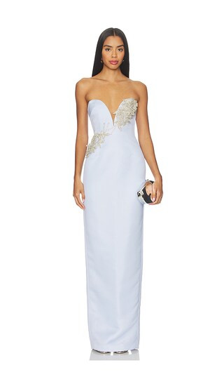 Luna Satin Gown | Revolve Clothing (Global)