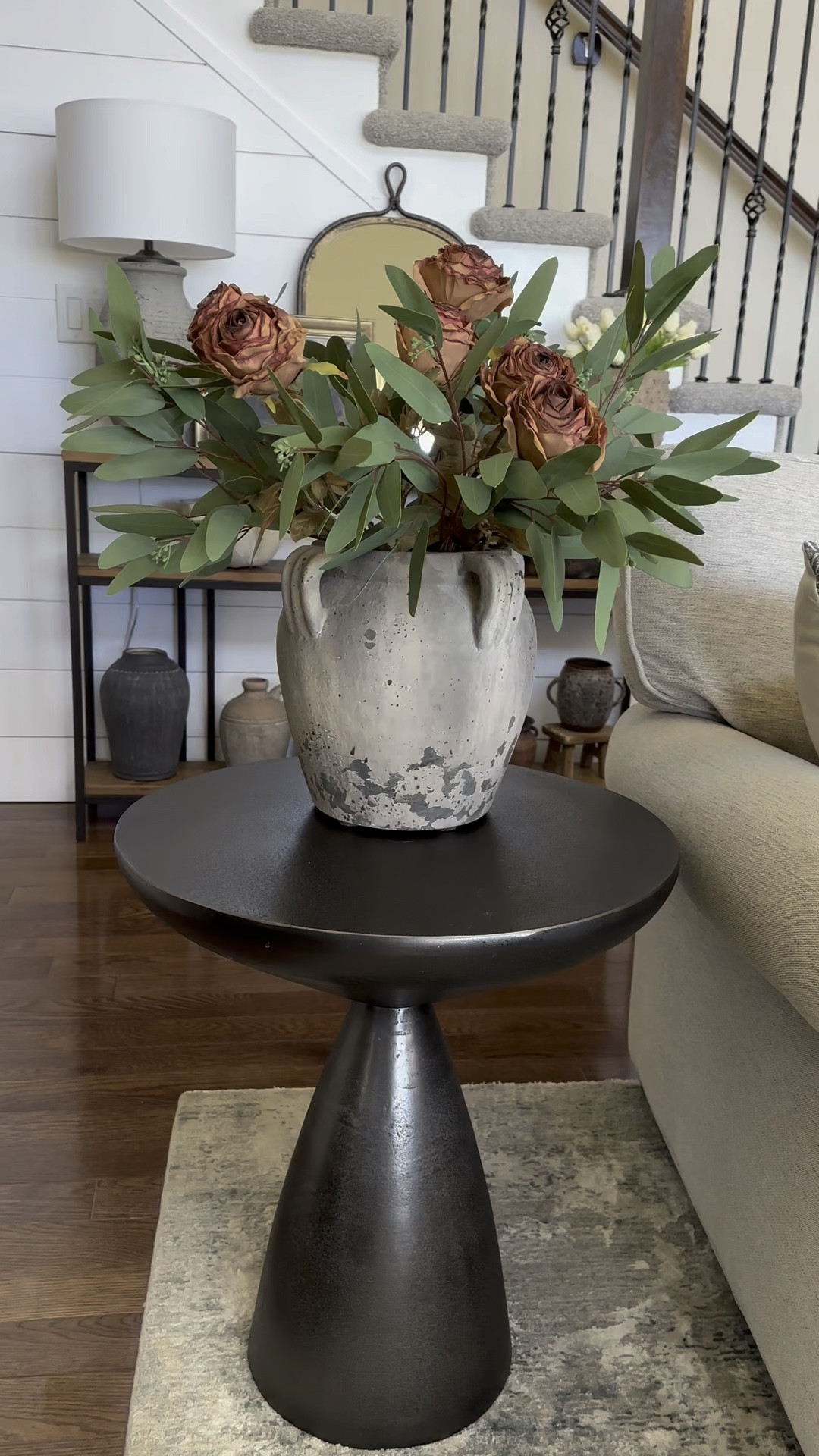 Shop the side table, stems and vase here!  

#LTKhome
