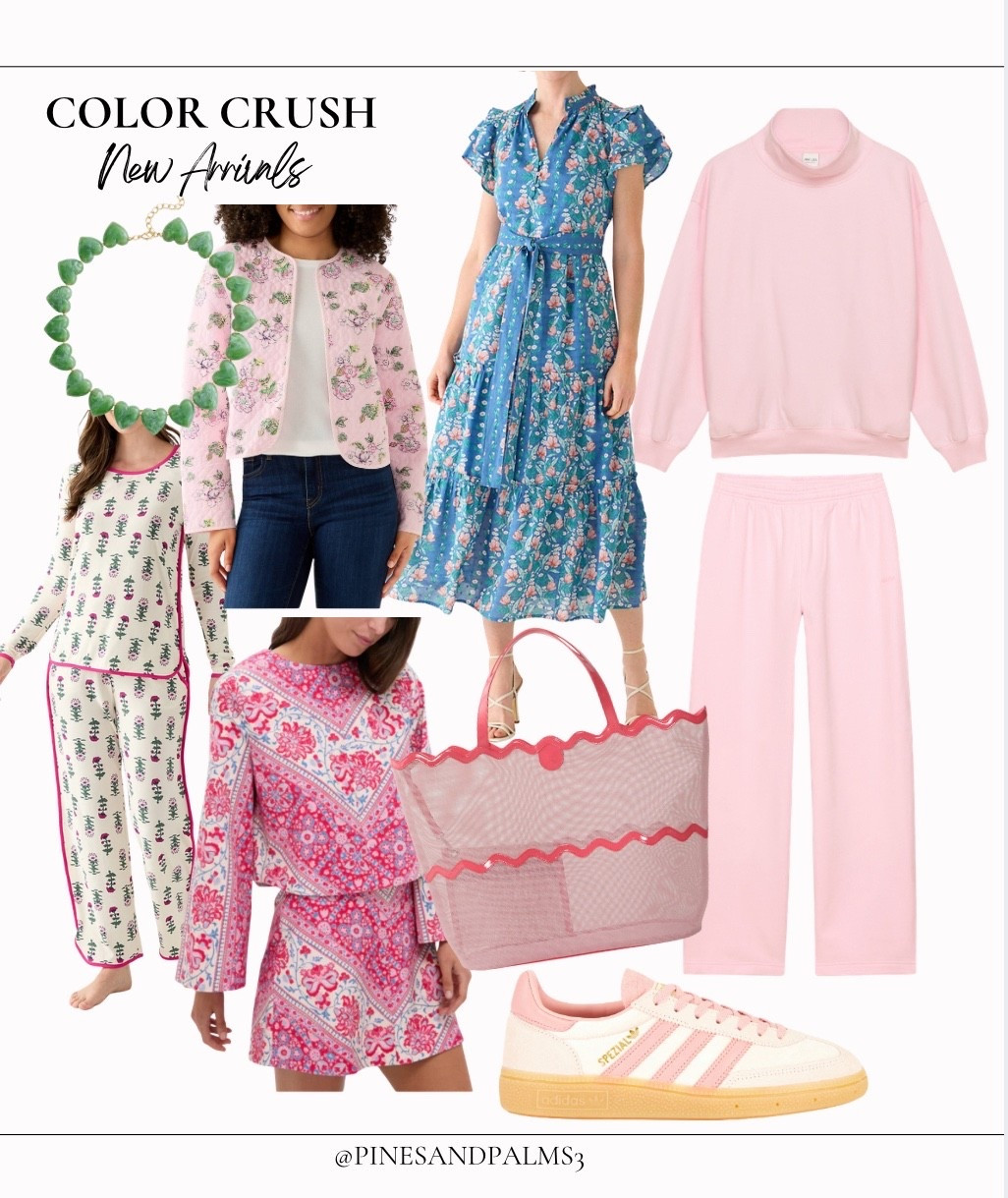 Pink, matching set 

#LTKSaleAlert #LTKgrwm #LTKSeasonal