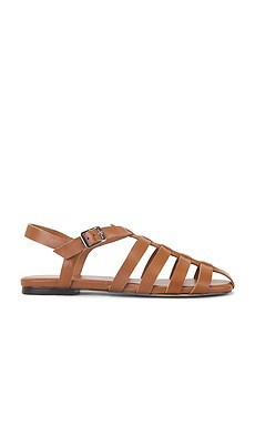 RAYE x Emma Rose Galia Fisherman Sandal in Cognac from Revolve.com | Revolve Clothing (Global)