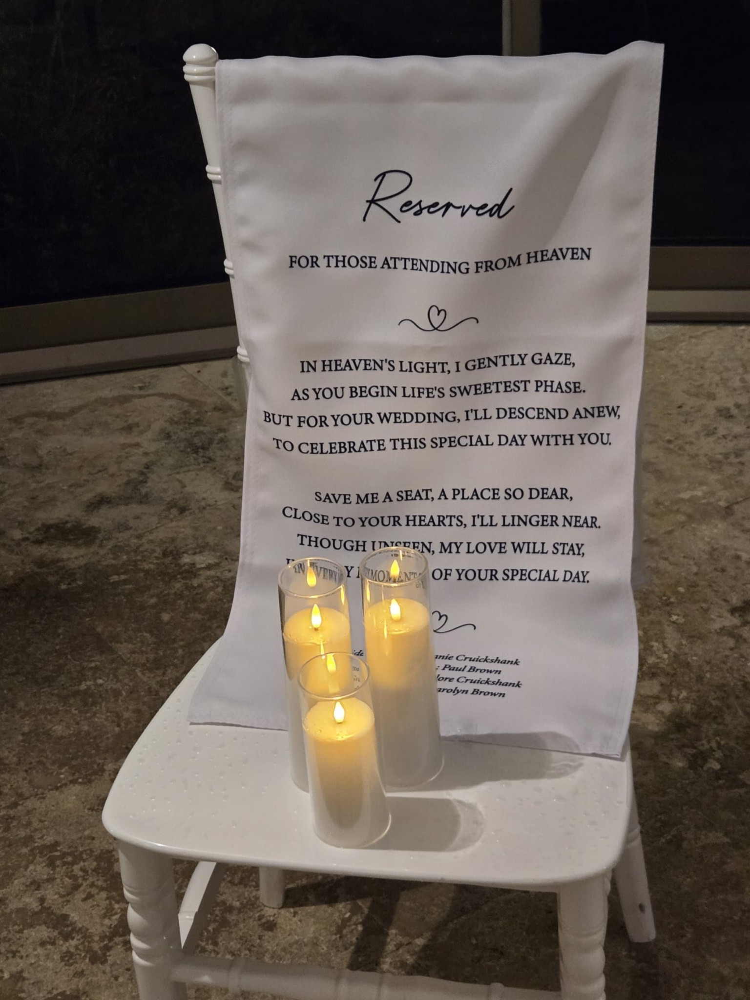It was so important to me to have a memorial sign at our wedding for our family members who we wish could’ve celebrated with us!

#LTKFamily #LTKTravel #LTKWedding