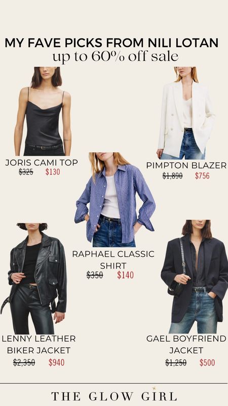 One of my favorite designers #NiliLotan is having a #Sale with up to 60% off!! 

Here are some of my favorite #jackets, #blazers, & #tops from the sale ✨

#LTKFashion #LTKLuxury

#LTKover40 #LTKworkwear #LTKsalealert