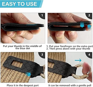 JYG Hat Clip for Traveling Handbag Purse Backpack PU Clip-On Holder Outdoor for Sun Hat, Beach Ha... | Amazon (US)