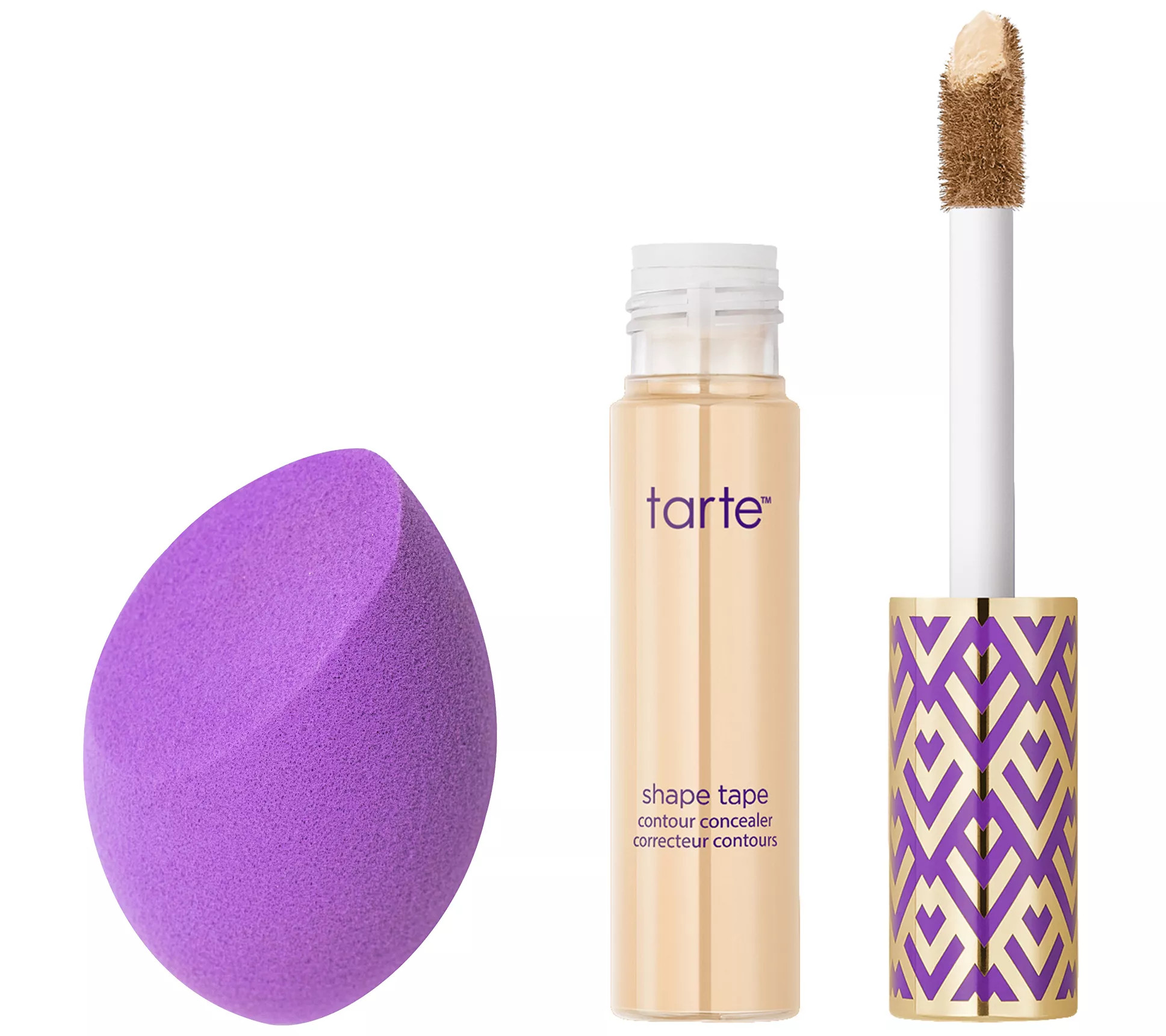 tarte Shape Tape Concealer w/ Sponge - QVC.com | QVC