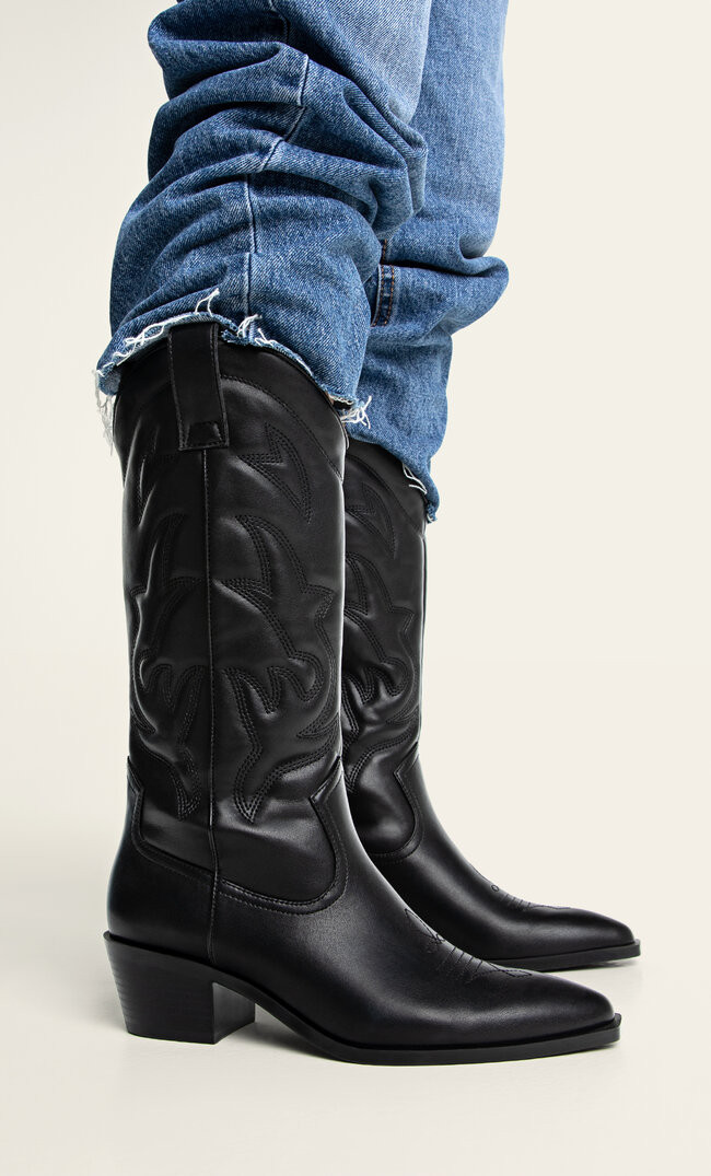Bottes cowboy fantaisie | Stradivarius (FR)