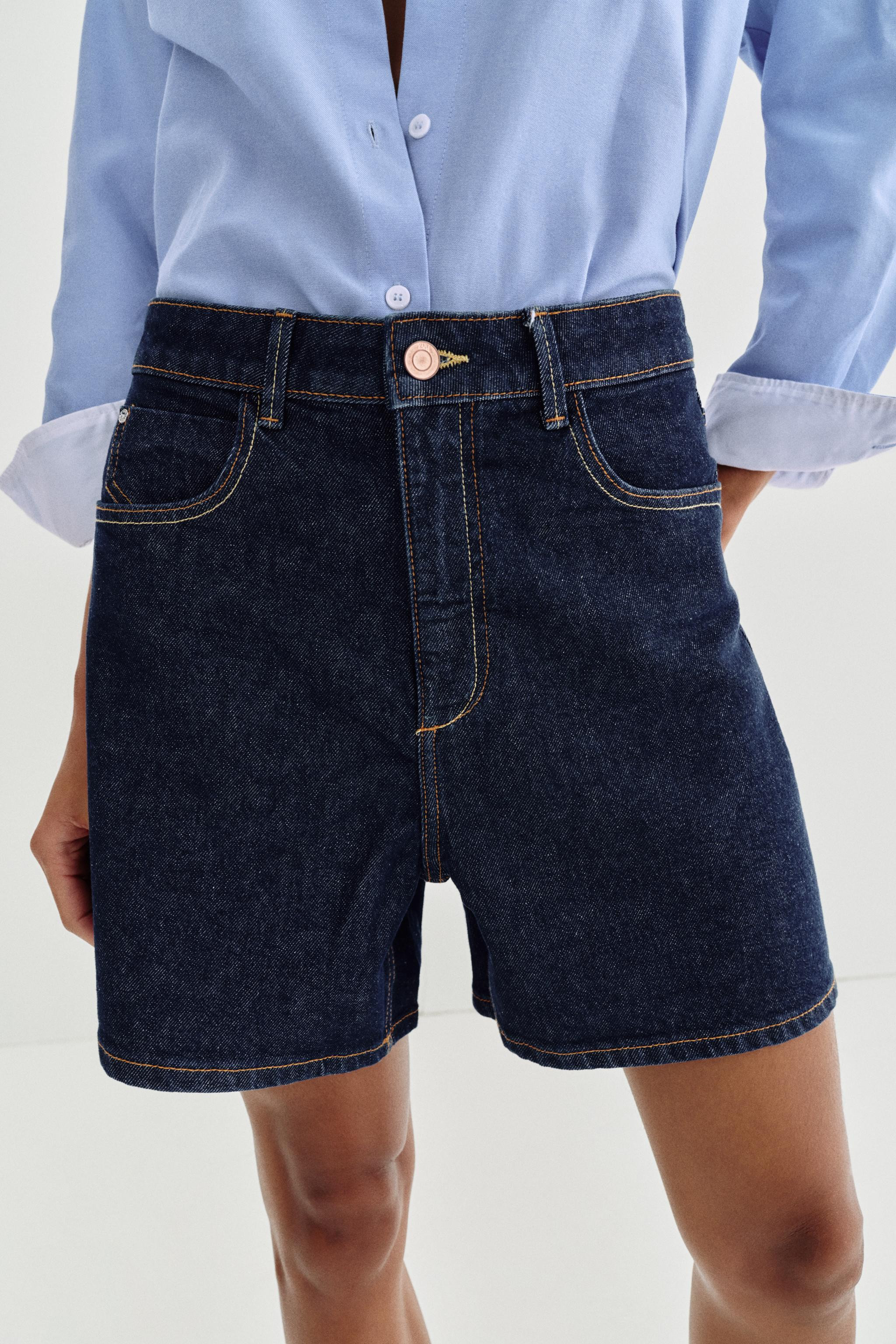 Z1975 MOM FIT SHORTS | Zara UK