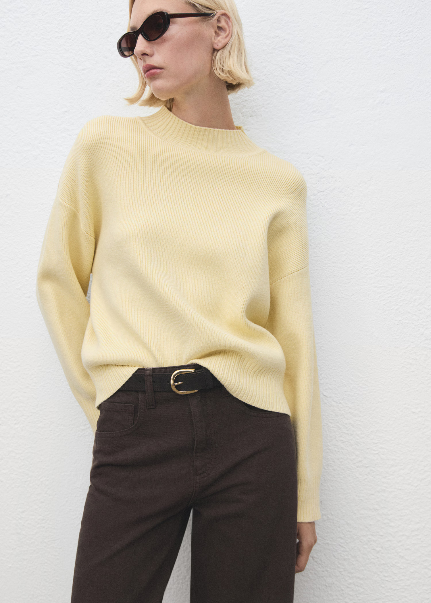 High collar sweater | Mango (US/MX/AU)