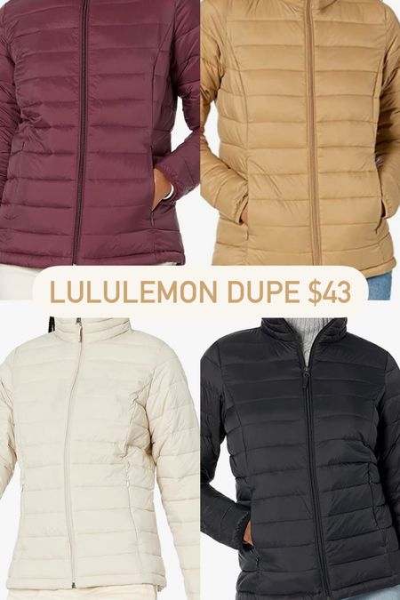 Amazon find, Lululemon dupe, Amazon fashion, puffer coat, fall coat, winter coat, Lululemon, fall outfit, fall fashion, winter fashion

#LTKunder50 #LTKSeasonal #LTKstyletip