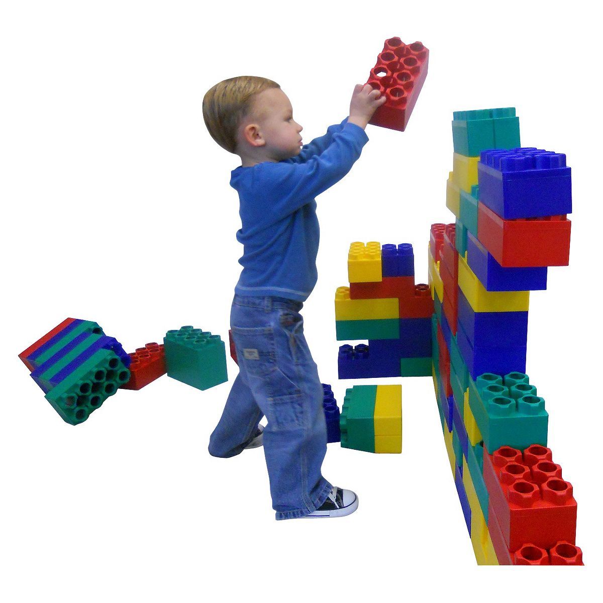Kids Adventure Jumbo Blocks Standard Set - 96pc | Target