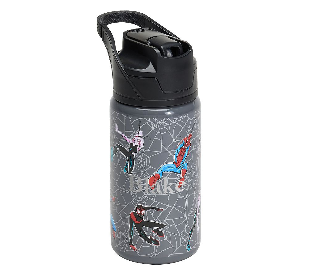 Marvel's Spider-Man Heroes Glow-In-The-Dark Mackenzie Water Bottle | Pottery Barn Kids