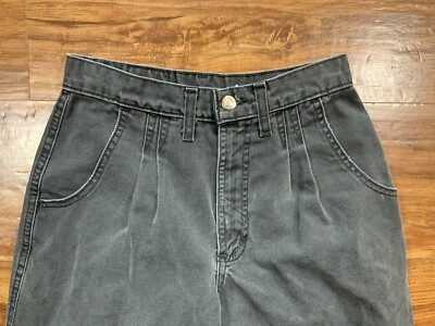 Vintage Rockies Rocky Mountain 25x32 Black Jeans Size 5/6 Western High Waist 90s  | eBay | eBay US