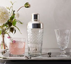 Atherton Glass Cocktail Shaker | Pottery Barn (US)