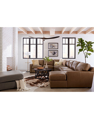 Radley Leather Sectional Collection, Created for Macy's - Macy's | Macy's