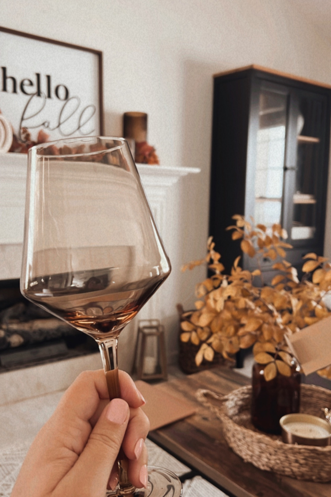 The perfect fall Wine glass 🍷 🍂

Autumn entertaining | table decor | fall leaves | stems | foliage | fireplace | mantel decorations | glassware | drinkware | lanterns 

#LTKhome #LTKSeasonal