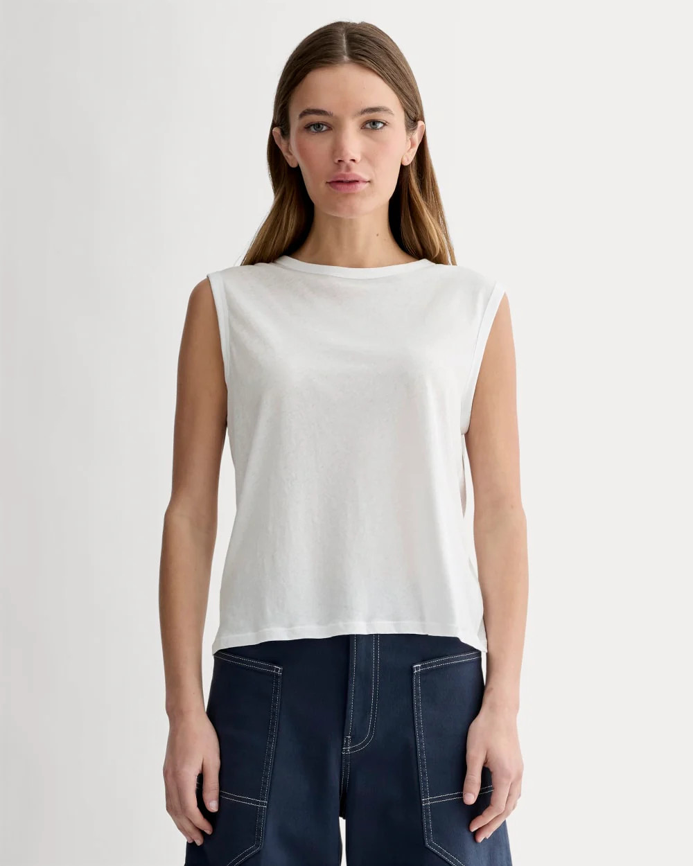 The Air Muscle Tank | White | Everlane