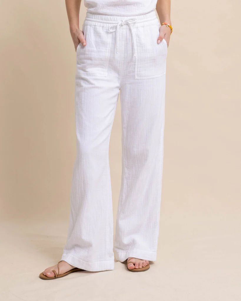 Laken Wide Leg Pant | Southern Tide