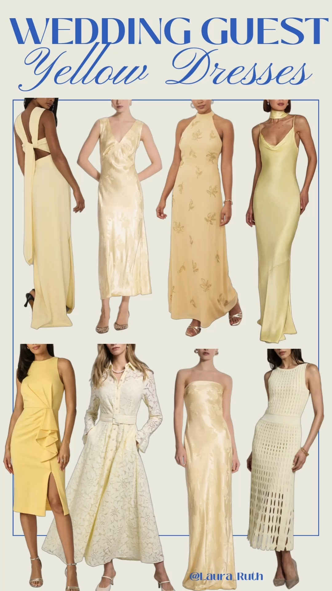 YELLOW WEDDING GUEST SUMMER DRESSES 💐✨ Searching for the perfect summer wedding guest outfit? From romantic subtle prints and elegant satin slips to timeless occasion dresses and statement silhouettes hopefully I've got you covered this wedding season!

#LTKsummer #LTKwedding #LTKdresses