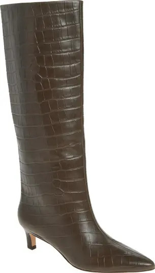 Nordstrom Dauphine Kitten Heel Knee High Boot (Women) | Nordstrom | Nordstrom