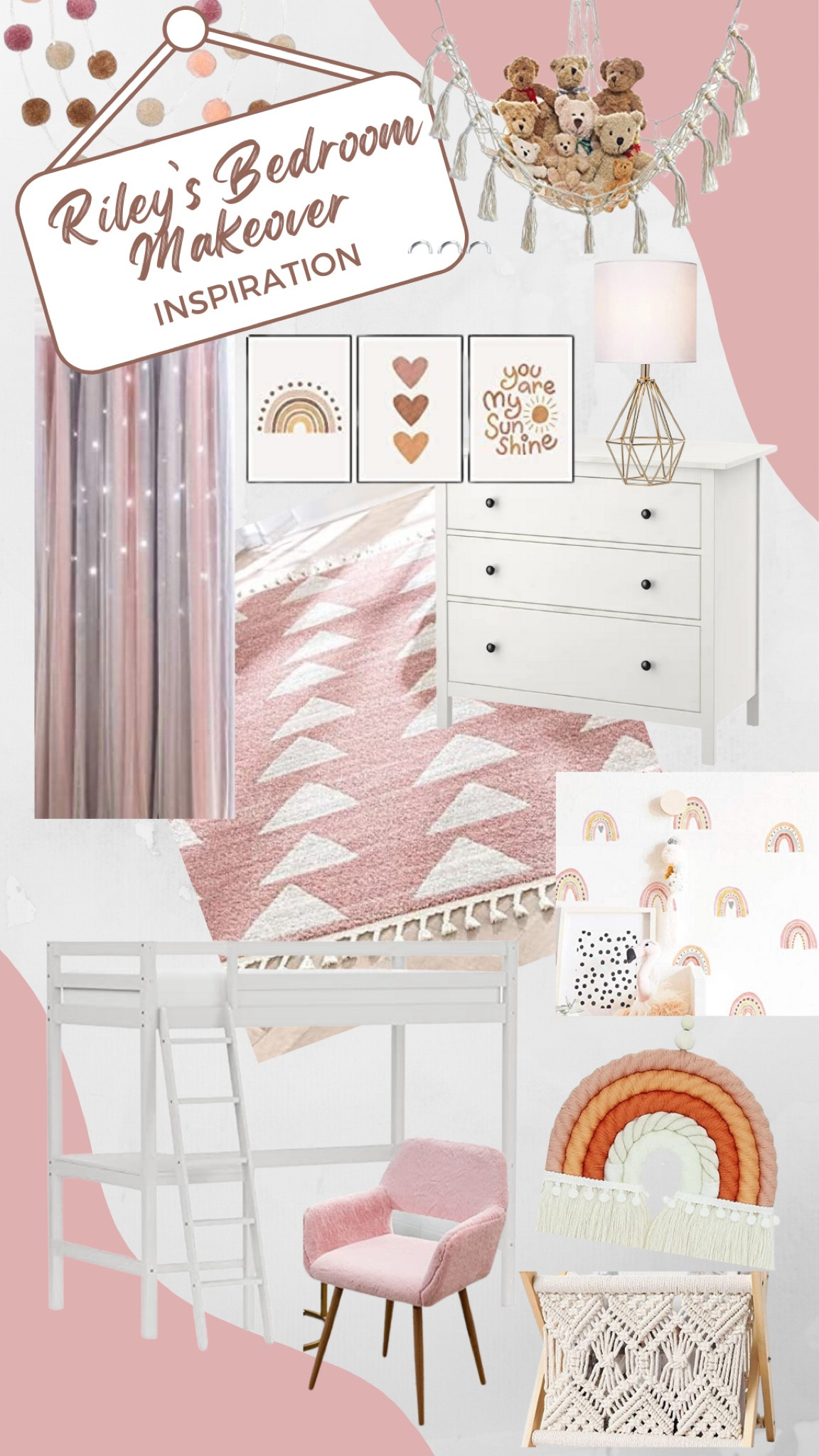 BOHO Girl’s Bedroom Inspo | Girl’s Bedroom Decor | Girl’s Room Makeover | Boho Room | Boho Room Decor 

#LTKkids #LTKhome #LTKstyletip