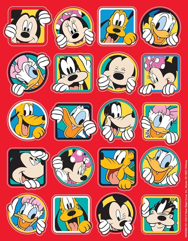 Eureka Mickey Out to Play Stickers, Theme (655066) | Amazon (CA)