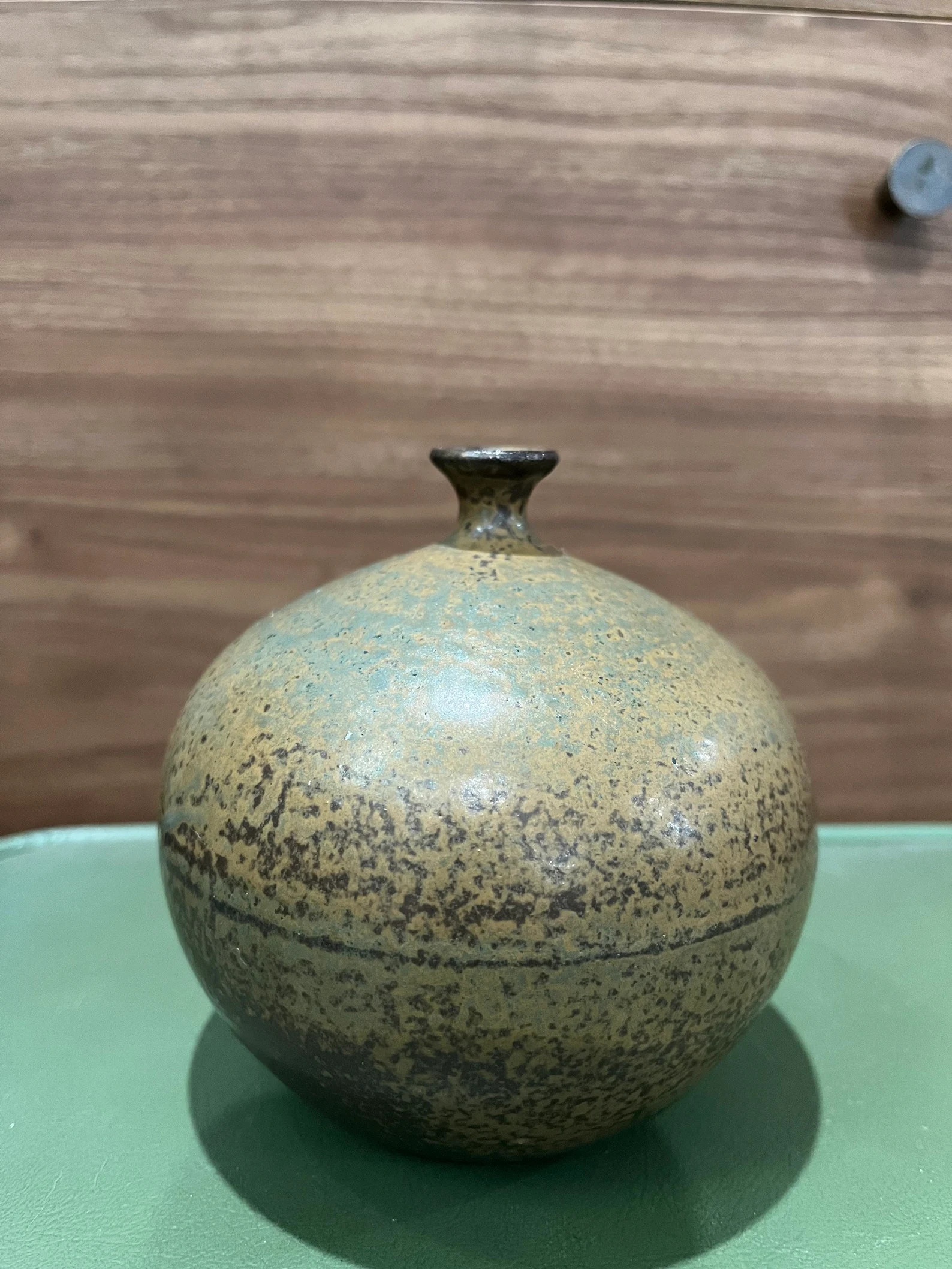 Vintage Pottery Narrow Neck Bud Vase - Etsy | Etsy (US)