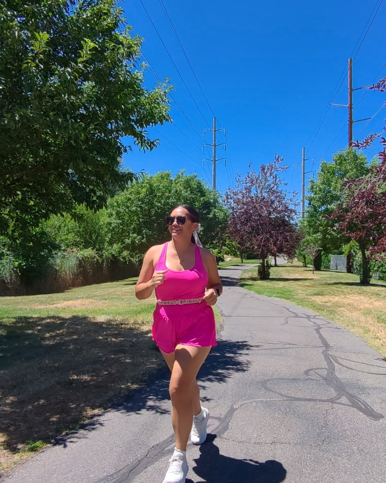Pink Romper from www.theiuga.com use my code Meleane25 for 25% off discount 💖 

#LTKMidsize #LTKActive #LTKFindsUnder50