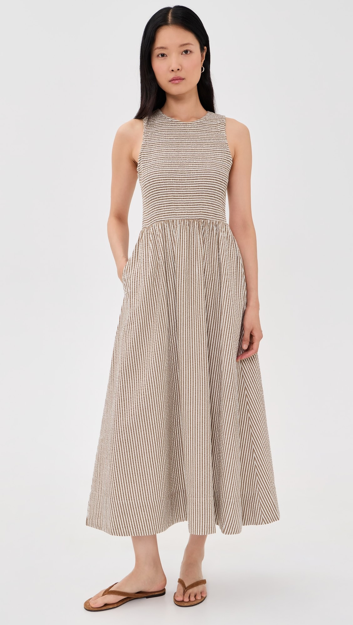 Darcy Seersucker Maxi Dress | Shopbop