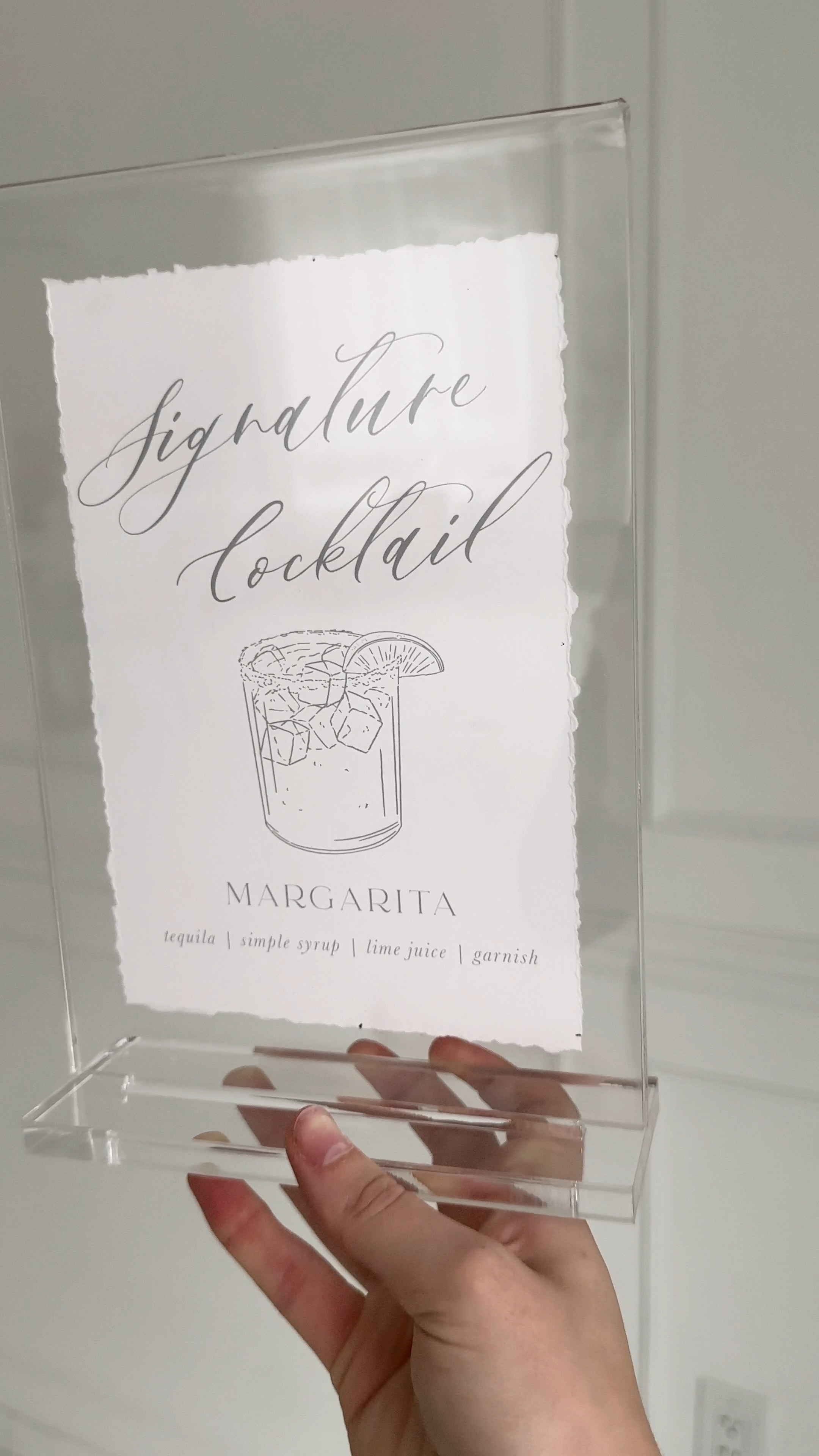 Wedding bar signage! DIY wedding signage. 

#LTKwedding