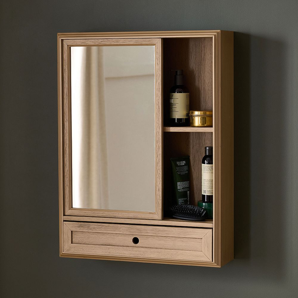 Get-Ready Vanity With Sliding Mirror (20"x26") | Pottery Barn Teen
