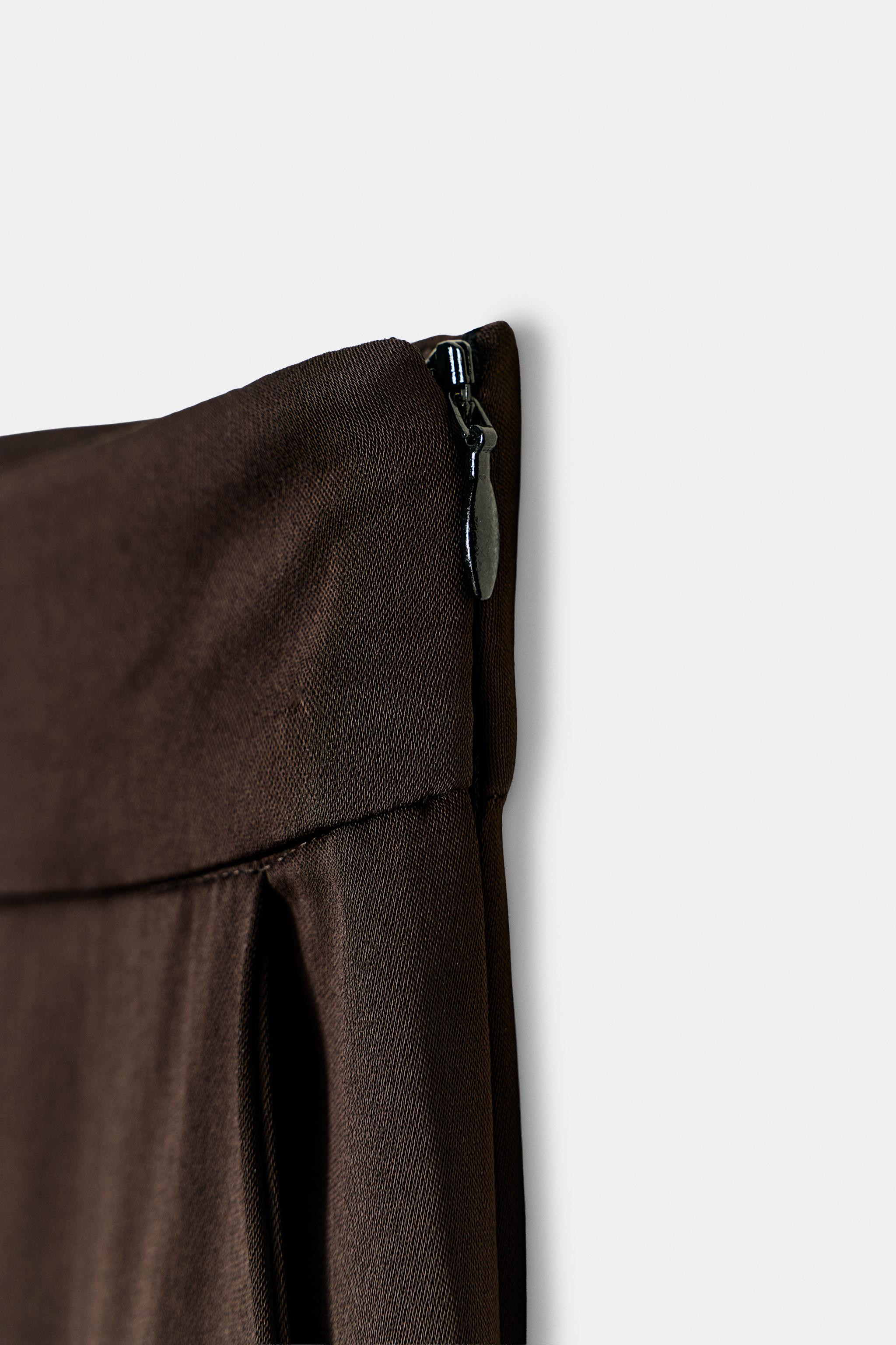 ZW COLLECTION LOOSE-FITTING DARTED TROUSERS | Zara UK