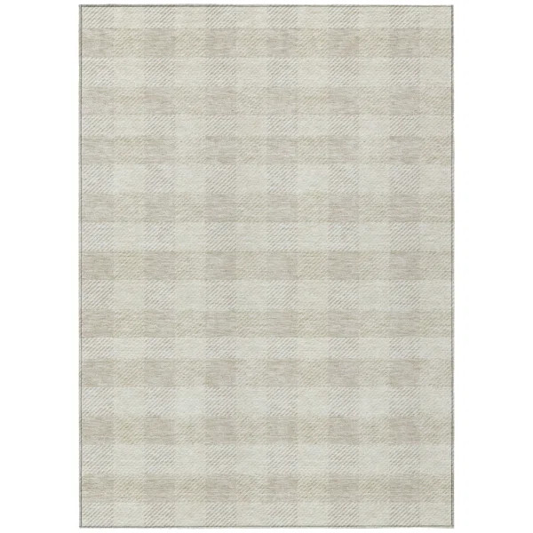 Colzie Flatweave Checkered Indoor / Outdoor Rug | Wayfair North America