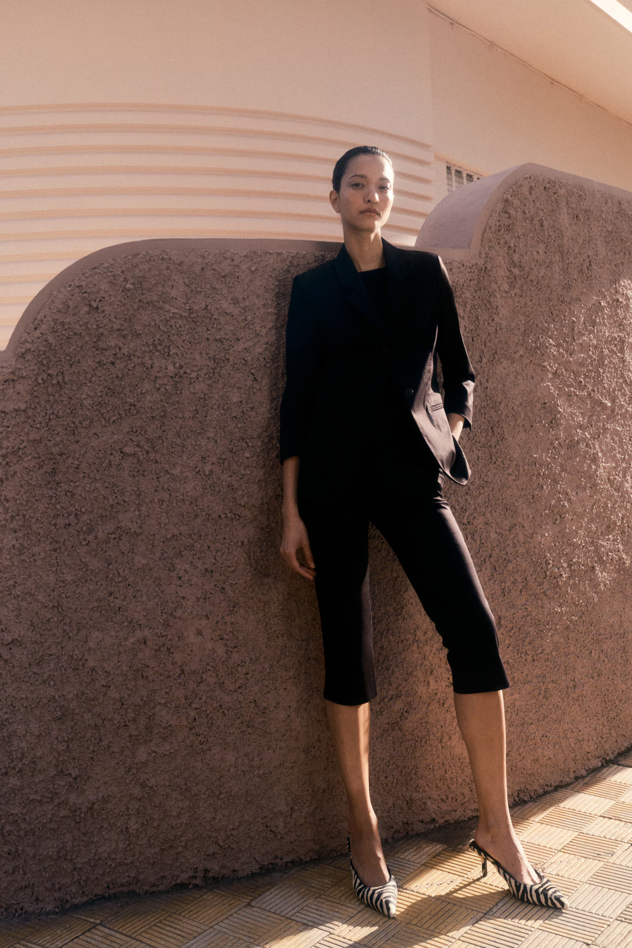 Slim capri trousers | H&M (UK, MY, IN, SG, PH, TW, HK)