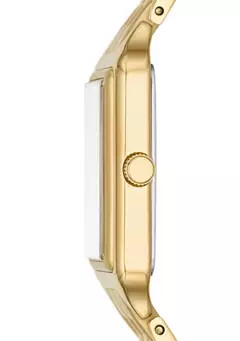 Raquel Three-Hand Date Gold-Tone Stainless Steel Watch | Belk