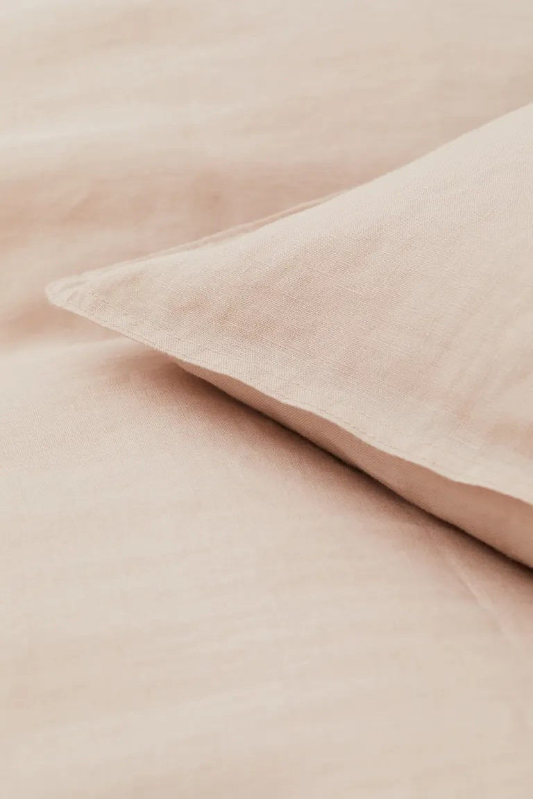 Linen King/Queen Duvet Cover Set | H&M (US + CA)