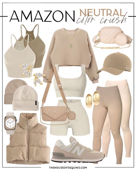 Shop the monochromatic trend! Amazon Fashion beige neutral outfits. Puffer vests, New Balance 574, Skims look for less, trendy quilted bags and more! 

Follow my shop @thehouseofsequins on the @shop.LTK app to shop this post and get my exclusive app-only content!

#liketkit 
@shop.ltk
https://liketk.it/407o5

#LTKSeasonal #LTKstyletip #LTKFind