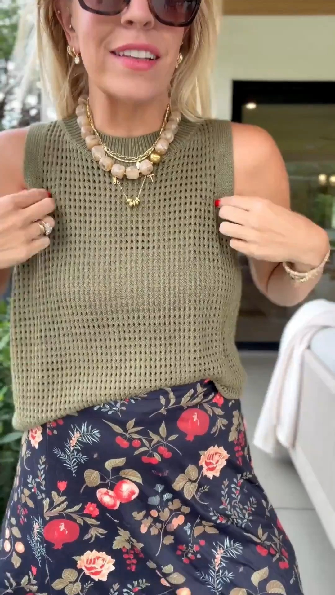 This open tank is perfect going into the fall and pair perfectly with this skirt!

#LTKootd #LTKgrwm #LTKmomlife
