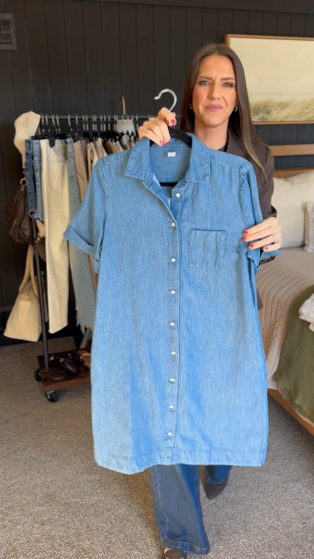 Spring Capsule Wardrobe Styling - Denim Dress 

Wearing a small tall 


#LTKStyleTip #LTKFindsUnder100 #LTKFindsUnder50