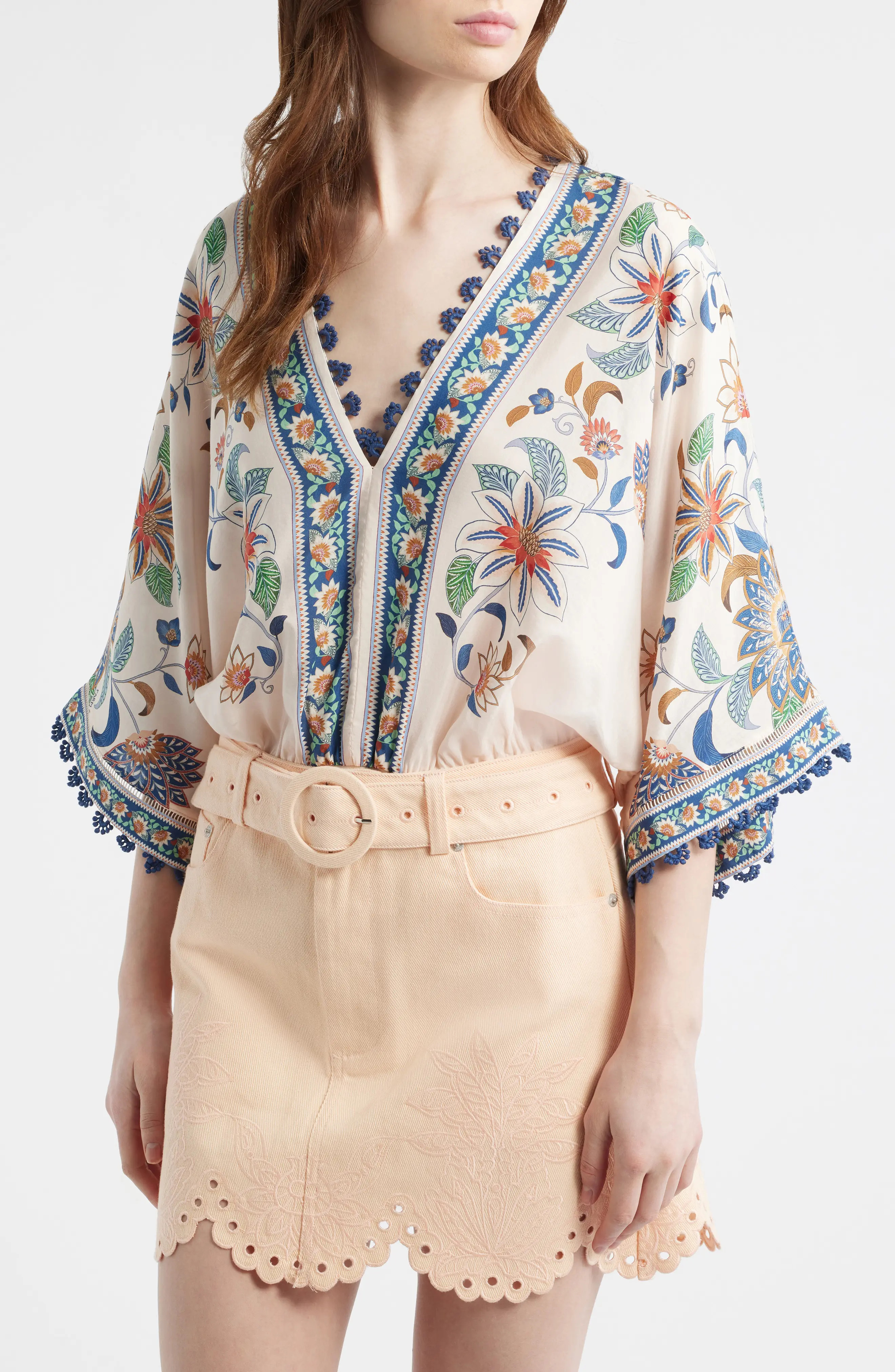 Floral Delhi Tapestry Bodysuit (Women) | Nordstrom | Nordstrom