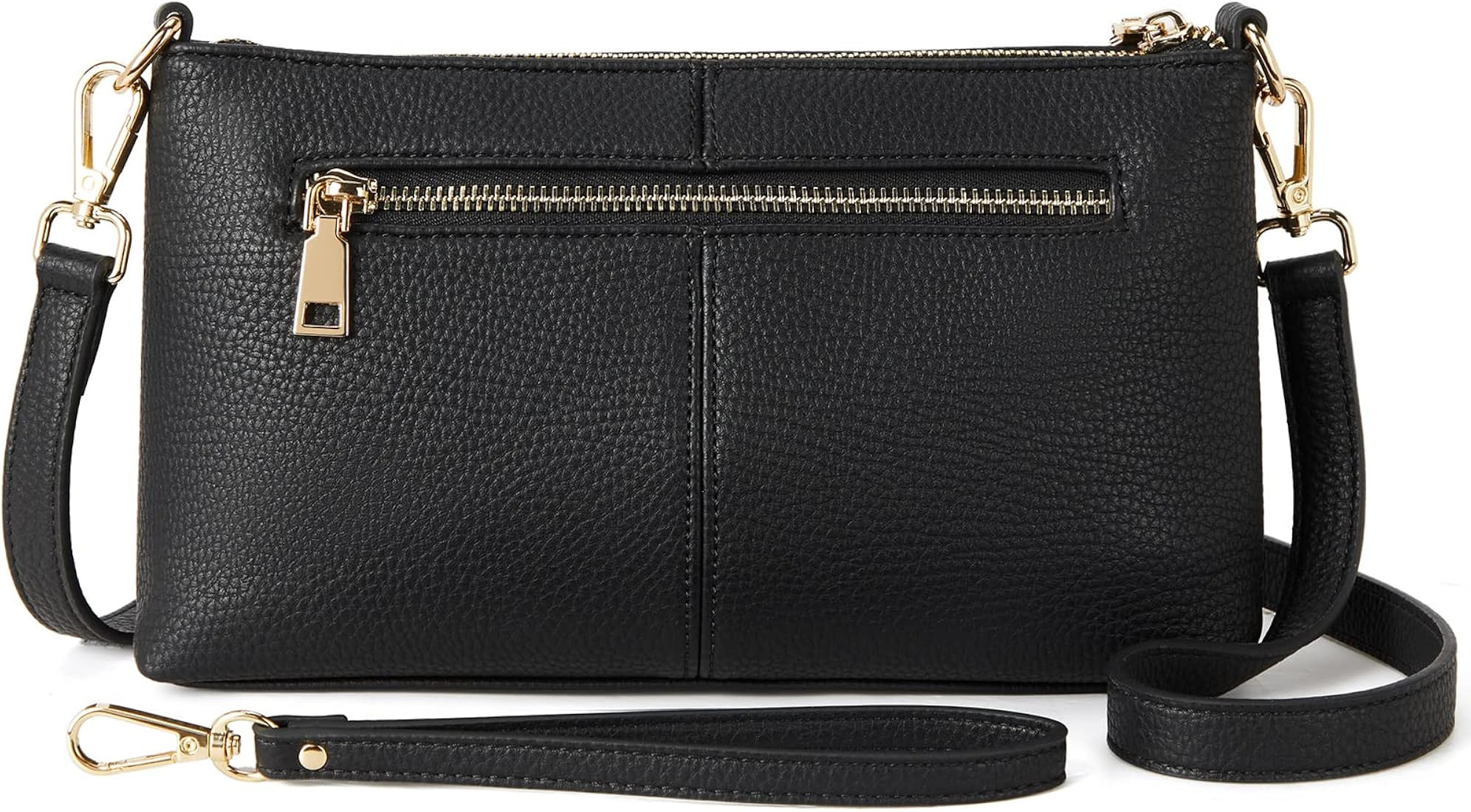 Small Purses for Women Crossbody Bags Leather Wristlet Purses Envelope Clutch Purse | Amazon (US)