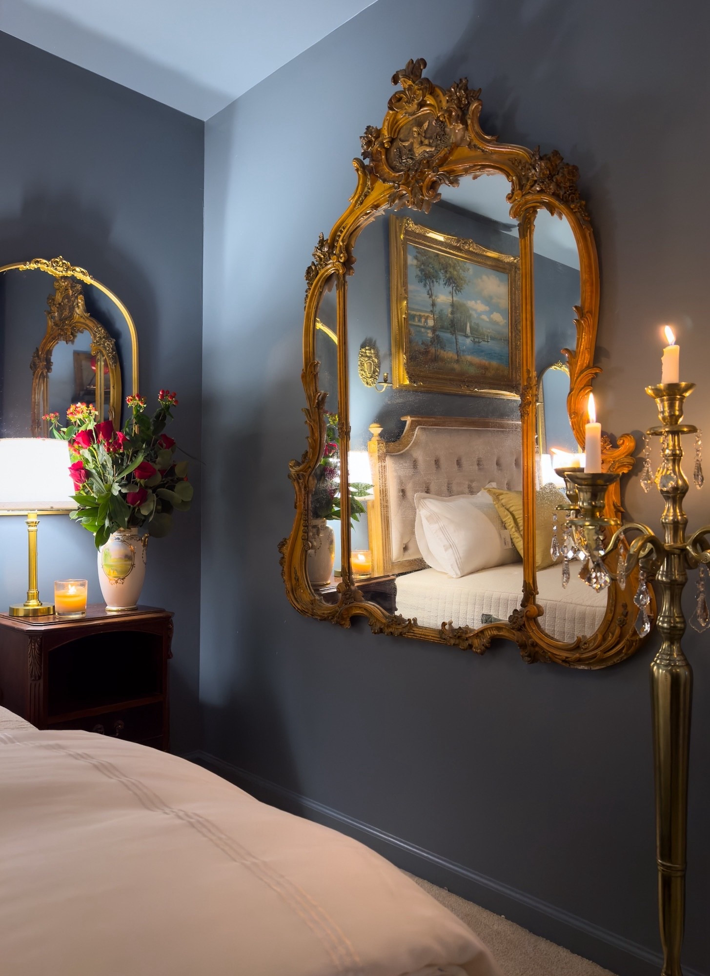 An elegant guest room that feels warm, welcoming, and quietly luxurious. Soft layers, refined details, and thoughtful touches create a space that invites rest and makes every stay feel special.   

#GuestRoomInspo #ElegantHome #TimelessInteriors #CozyLuxury #HomeDecor #InteriorStyling #DesignDetails #callsigndesign