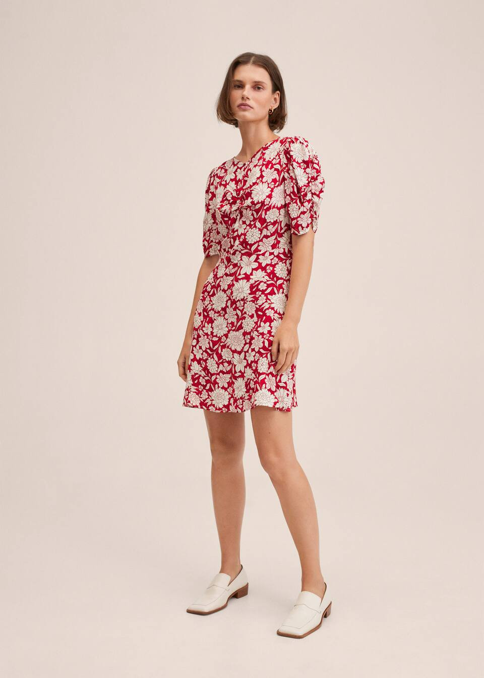 Flower print dress | MANGO (US)