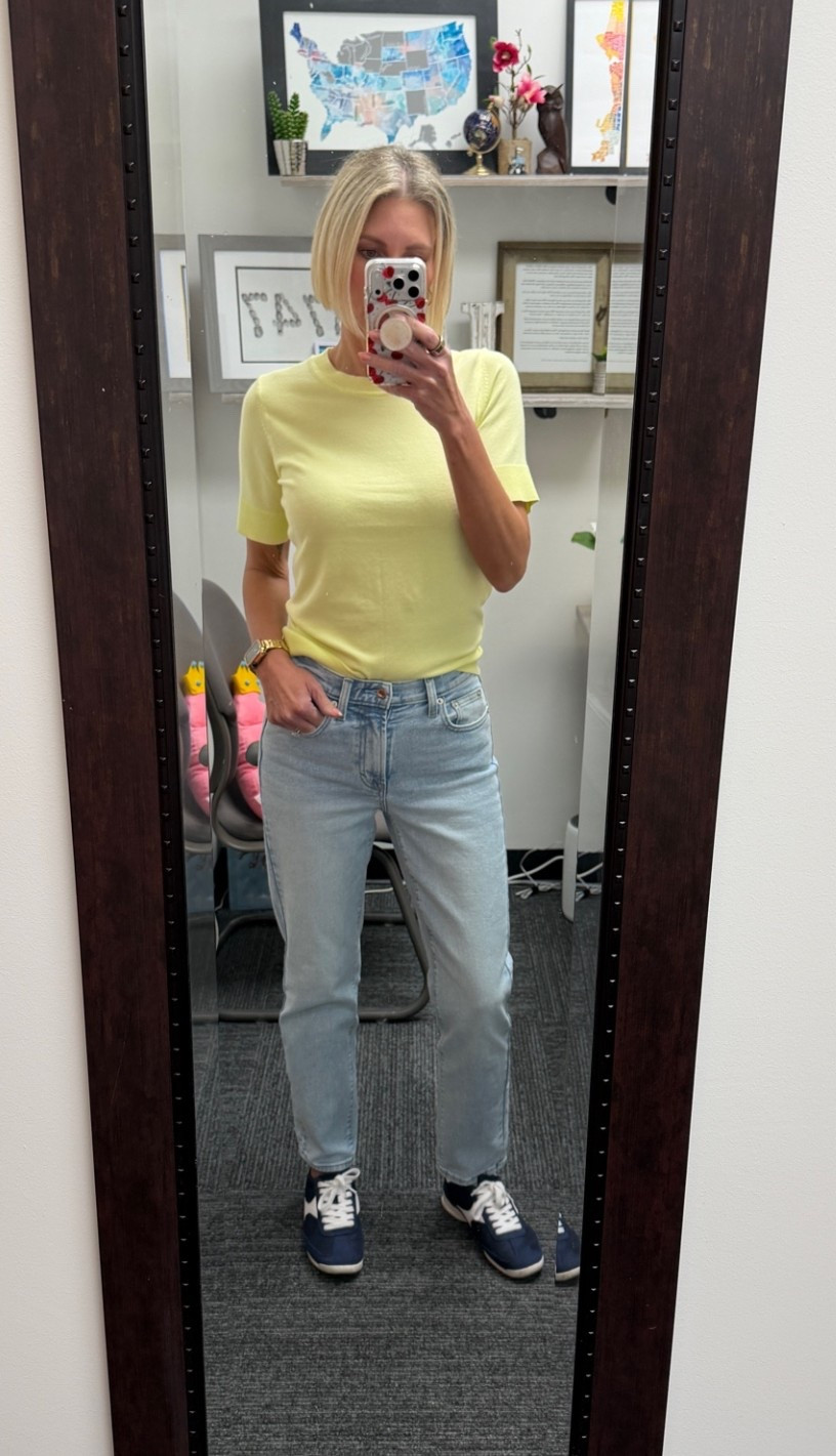 Casual Friday Loading!

My top’s from Walmart and I’m wearing an XS. 
My jeans are from Target and they’re available in 3 washes. I’m wearing a size 4.

#LTKootd #LTKOver40