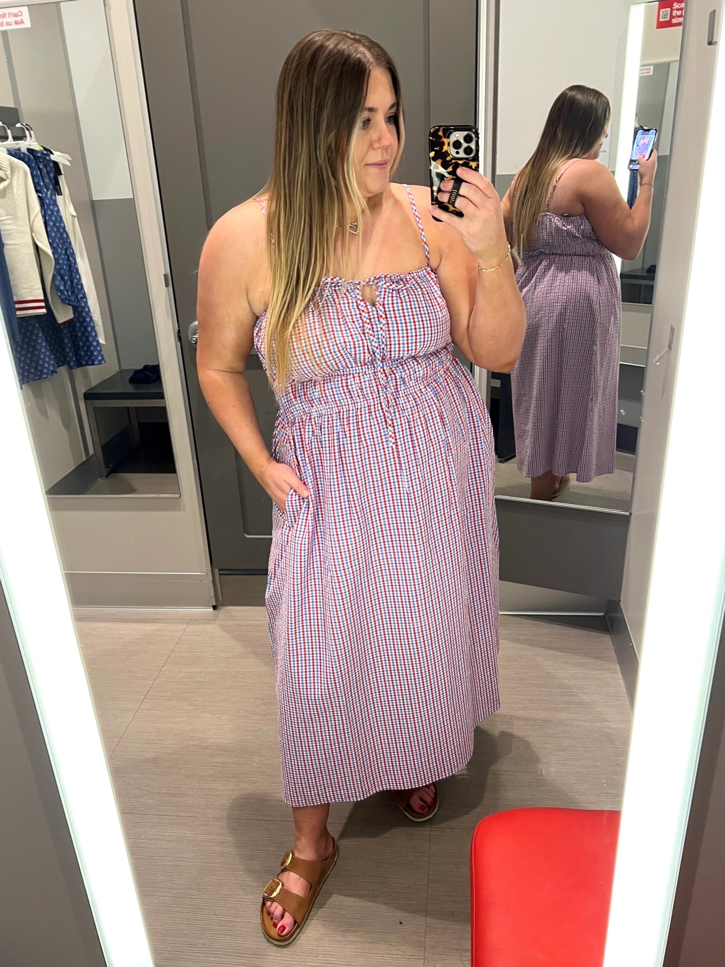 Love this red, white & blue gingham dress for the Fourth of July and it’s 40% off right now! 🙌🏼🇺🇸

#LTKMidsize #LTKSaleAlert