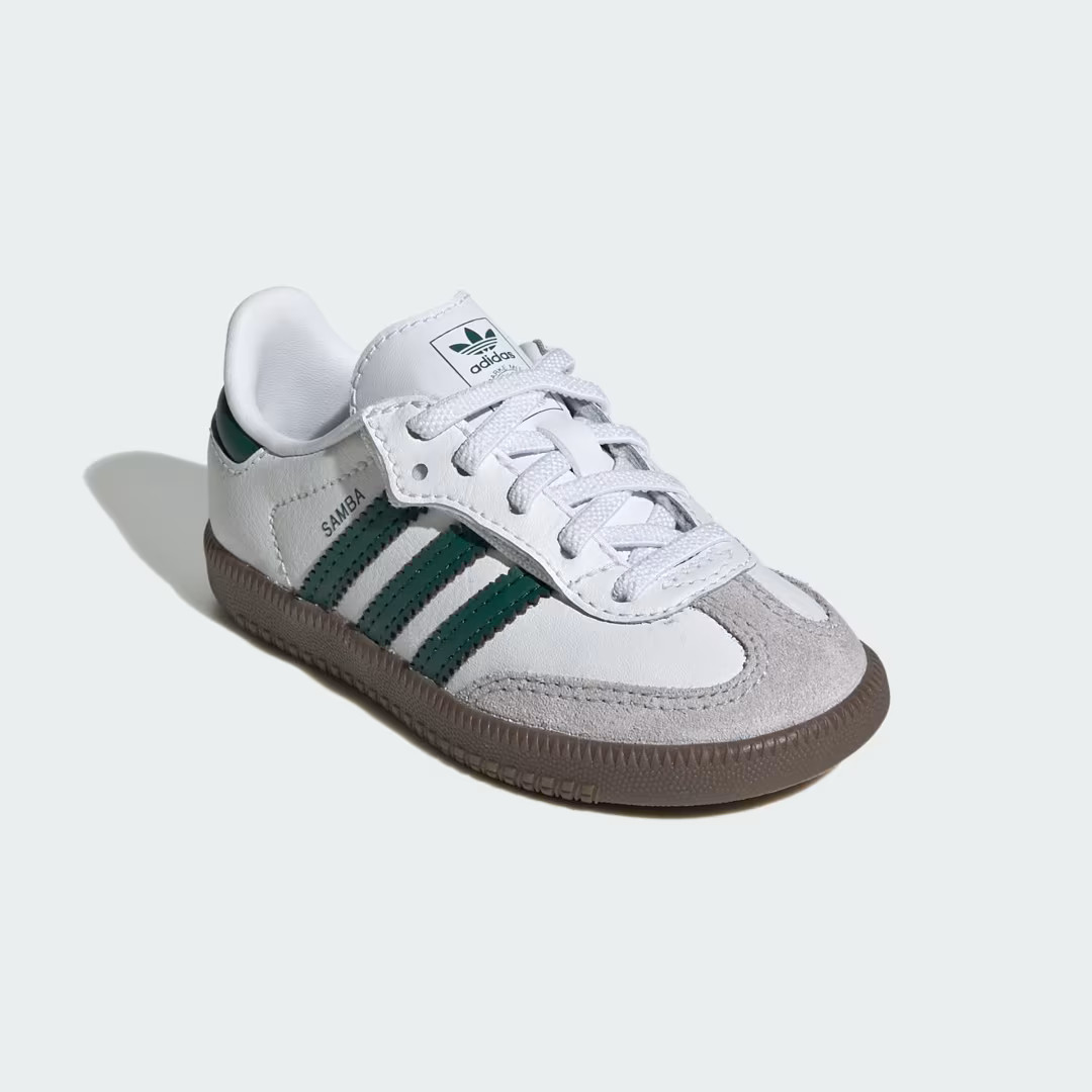 adidas Samba OG Comfort Closure Elastic Lace Shoes Kids White 4K - Originals Shoes | adidas (US)