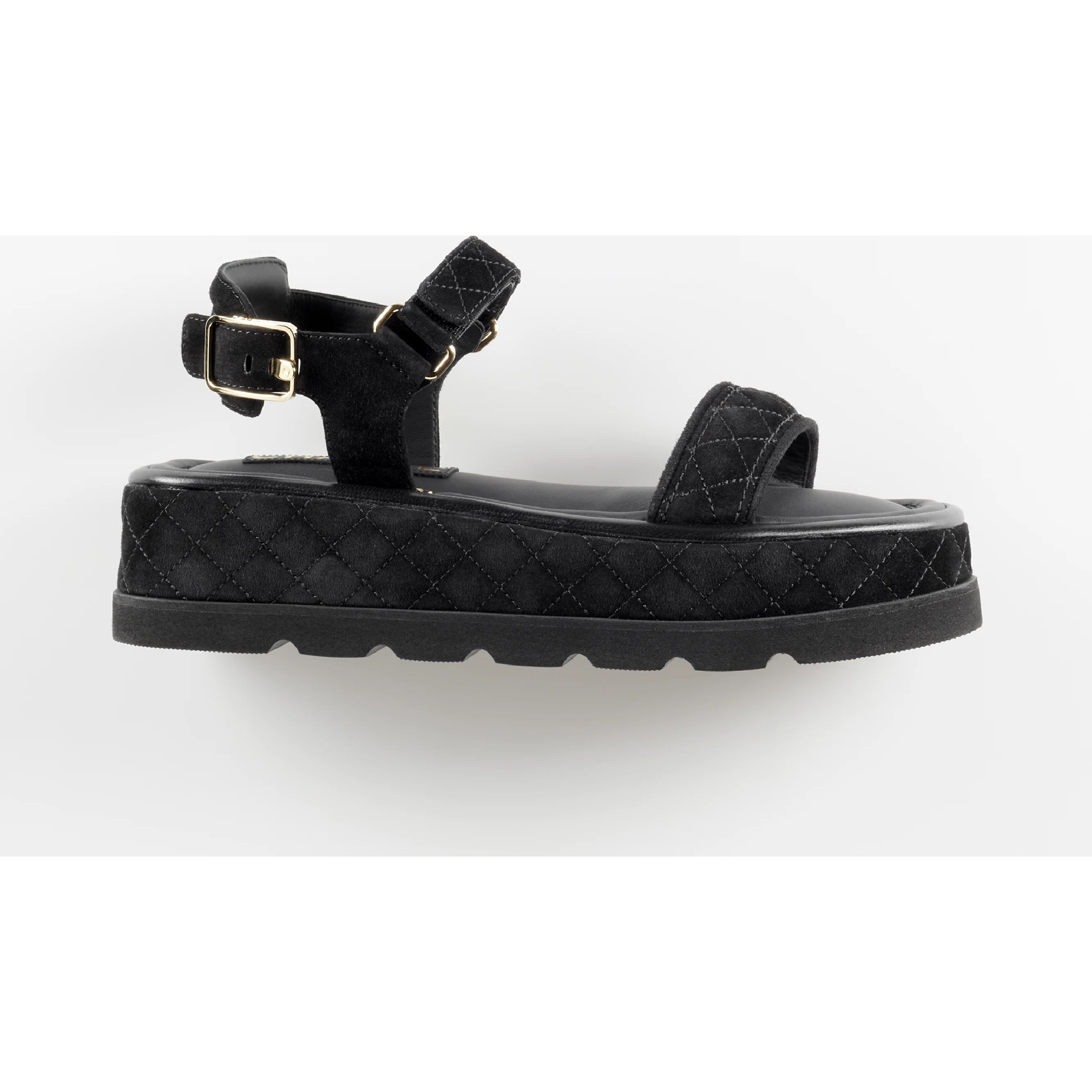 Sandals - Suede calfskin & lambskin — Fashion | CHANEL | Chanel, Inc. (US)