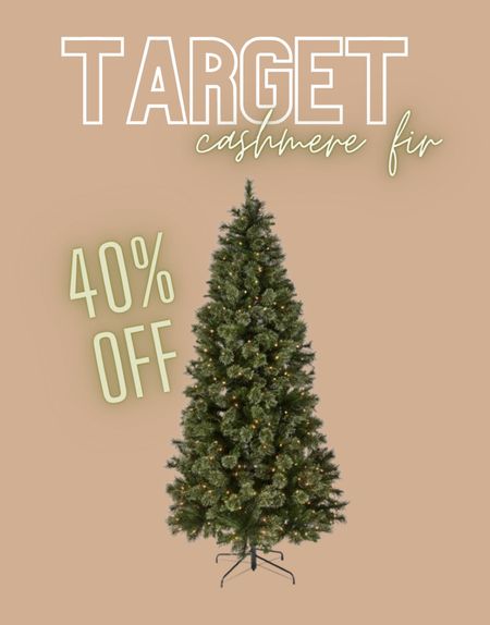 cashmere fir trees are the PRETTIEST

target has this 7ft prelit one for 40% off!

#LTKSeasonal #LTKsalealert #LTKHoliday